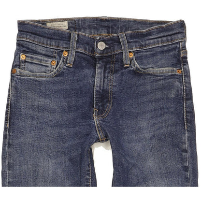 Levi's 511 Men Blue Straight Slim Stretch Jeans W29 L31