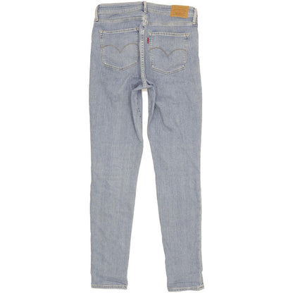 Levi's 721 Blue Skinny Slim Stretch Jeans High Waisted W30 L32