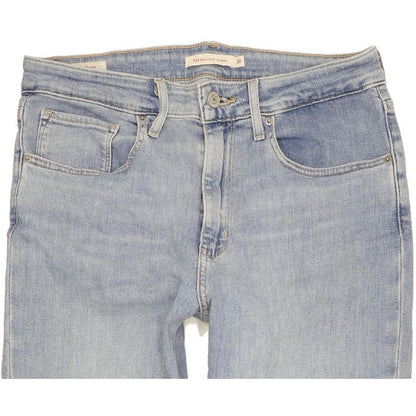 Levi's 721 Blue Skinny Slim Stretch Jeans High Waisted W30 L32