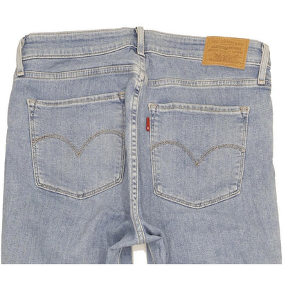 Levi's 721 Blue Skinny Slim Stretch Jeans High Waisted W30 L32