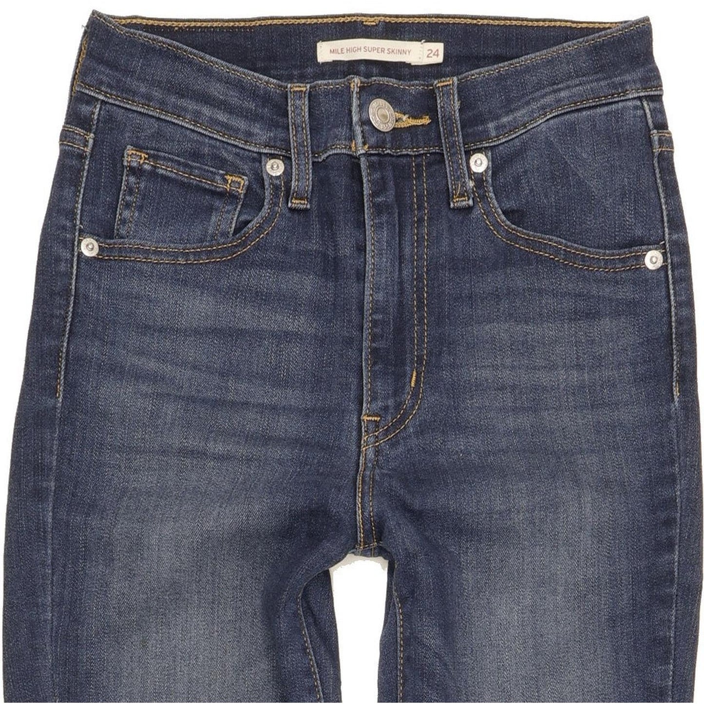 Levi's Mile Women Blue Skinny Slim Stretch Jeans W24 L24