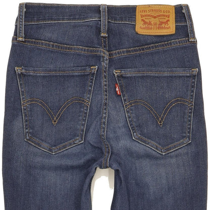 Levi's Mile Women Blue Skinny Slim Stretch Jeans W24 L24