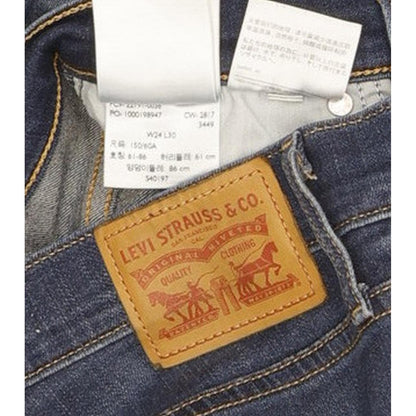 Levi's Mile Women Blue Skinny Slim Stretch Jeans W24 L24