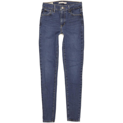 Levi's 720 Super Women Blue Skinny Slim Stretch Jeans W26 L30