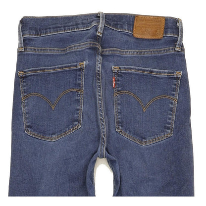 Levi's 720 Super Women Blue Skinny Slim Stretch Jeans W26 L30