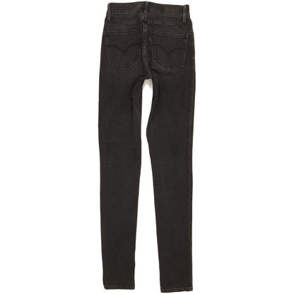 Levi's 721 Women Black Skinny Slim Stretch Jeans W25 L32
