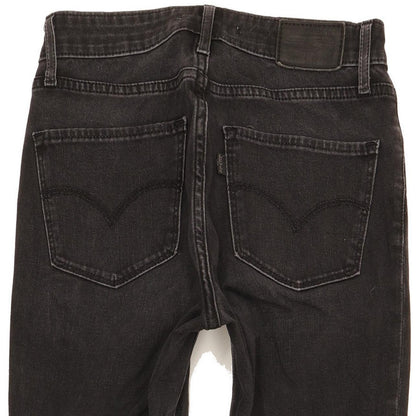 Levi's 721 Women Black Skinny Slim Stretch Jeans W25 L32