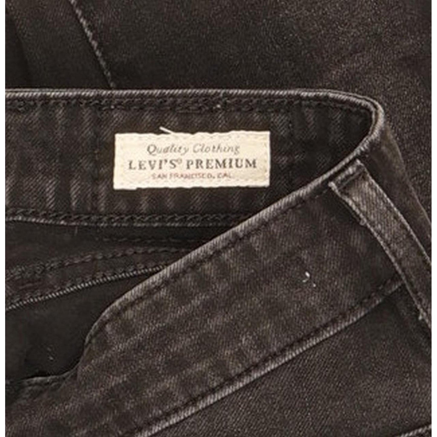 Levi's 721 Women Black Skinny Slim Stretch Jeans W25 L32