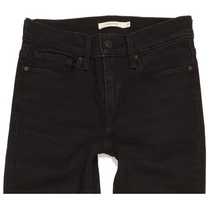 Levi's Slimming Women Black Skinny Slim Jeans W27 L32
