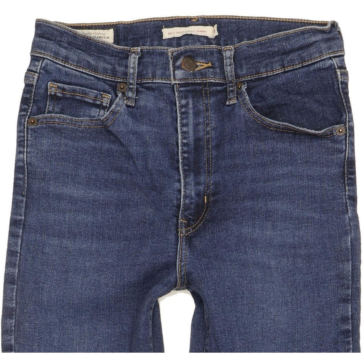 Levi's Mile Women Blue Skinny Slim Stretch Jeans W28 L28