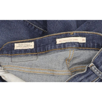 Levi's Mile Women Blue Skinny Slim Stretch Jeans W28 L28
