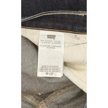 Levi's Demi Curve Women Blue Straight Slim Stretch Jeans W28 L32