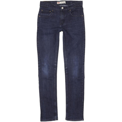 Levi's 510 Kids Blue Skinny Slim Stretch Jeans W28 L31