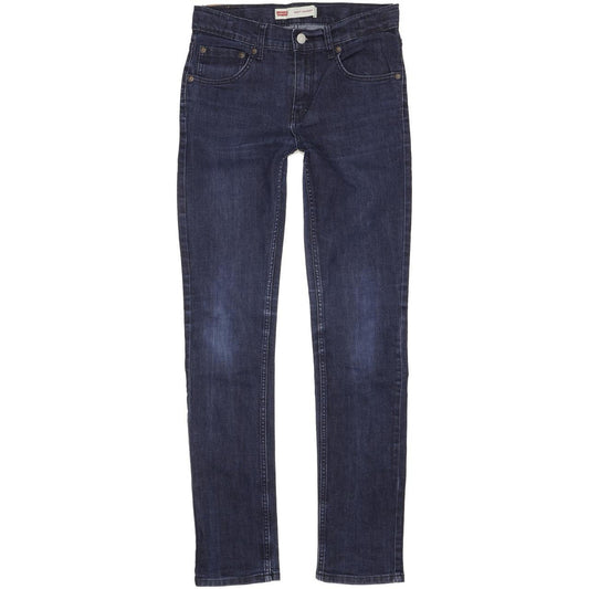 Levi's 510 Kids Blue Skinny Slim Stretch Jeans W28 L31