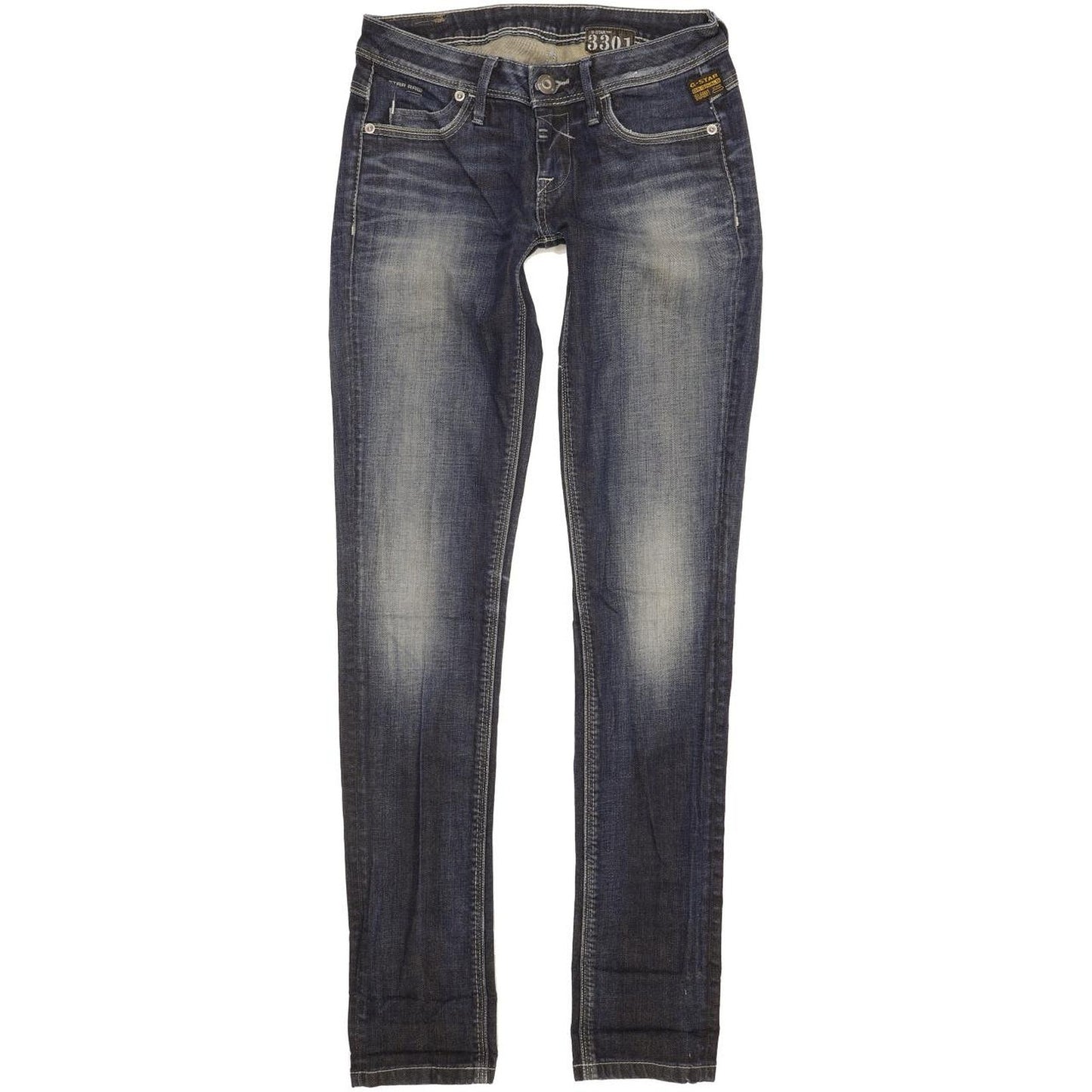 G-Star New Tag Women Blue Skinny Slim Stretch Jeans W26 L33