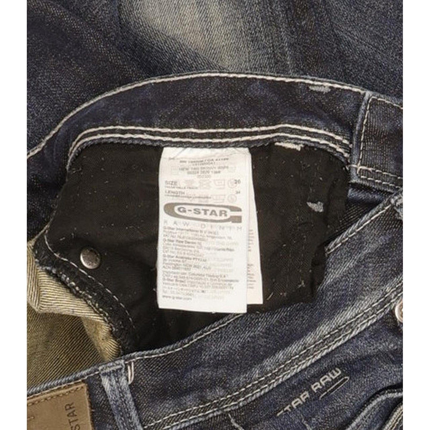 G-Star New Tag Women Blue Skinny Slim Stretch Jeans W26 L33