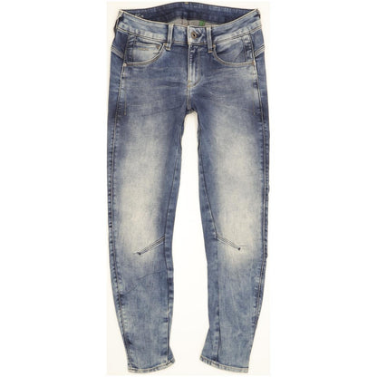 G-Star Arc 3D Women Blue Skinny Slim Stretch Jeans W26 L28