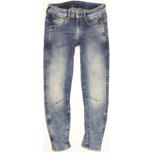 G-Star Arc 3D Women Blue Skinny Slim Stretch Jeans W26 L28