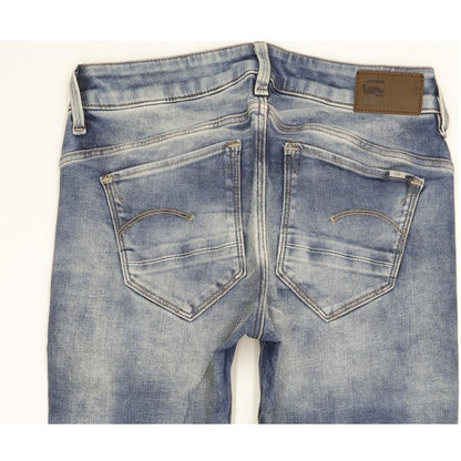 G-Star Arc 3D Women Blue Skinny Slim Stretch Jeans W26 L28
