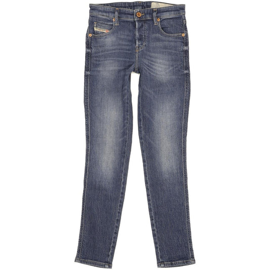 Diesel Babhila 089AH Women Blue Skinny Slim Stretch Jeans W24 L28
