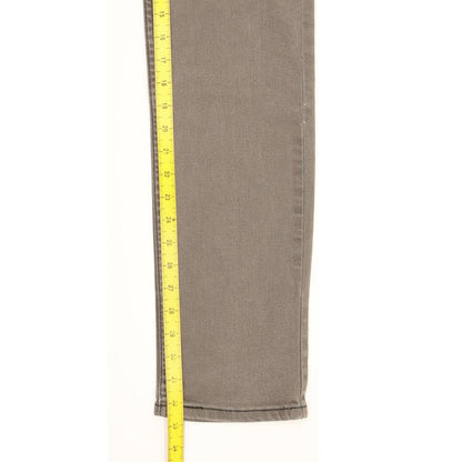 Levi's 511 Men Grey Straight Slim Stretch Jeans W32 L33