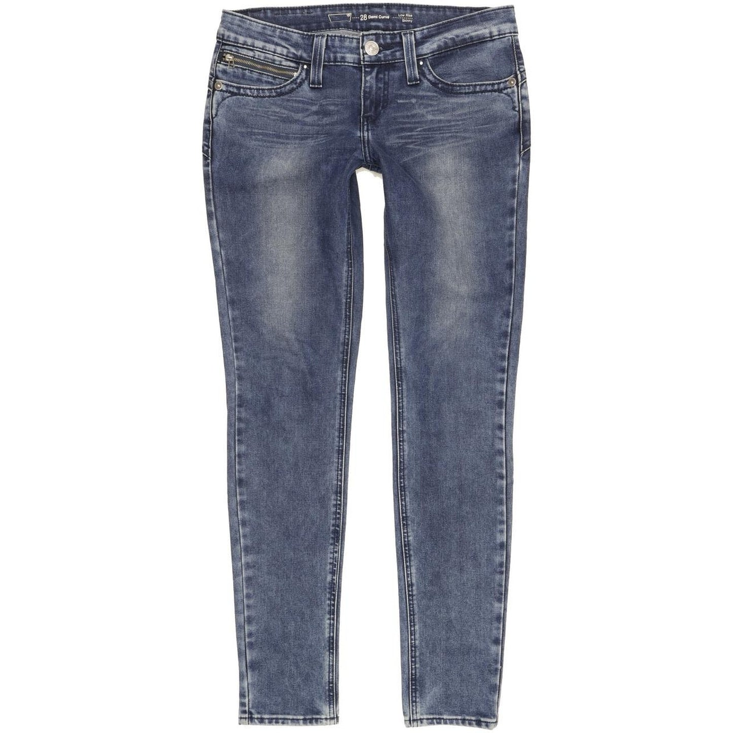 Levi's Demi Curve Women Blue Skinny Slim Stretch Jeans W28 L31