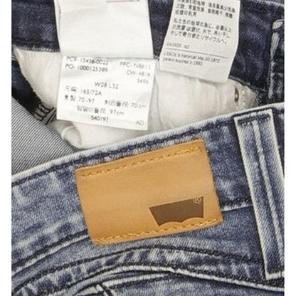 Levi's Demi Curve Women Blue Skinny Slim Stretch Jeans W28 L31