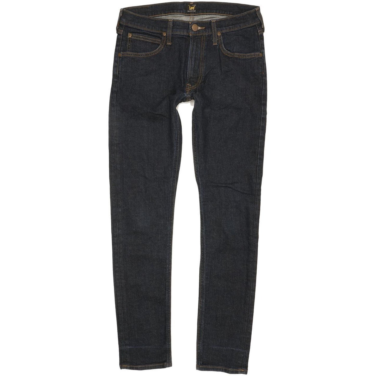 Lee Luke Men Navy Skinny Slim Stretch Jeans W31 L32