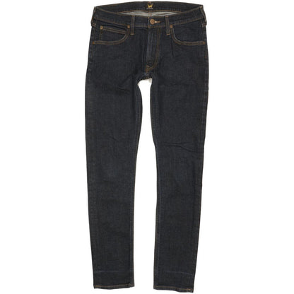 Lee Luke Men Navy Skinny Slim Stretch Jeans W31 L32