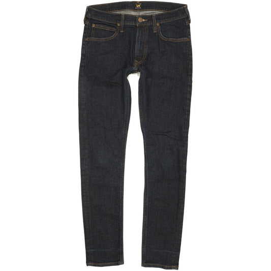 Lee Luke Men Navy Skinny Slim Stretch Jeans W31 L32