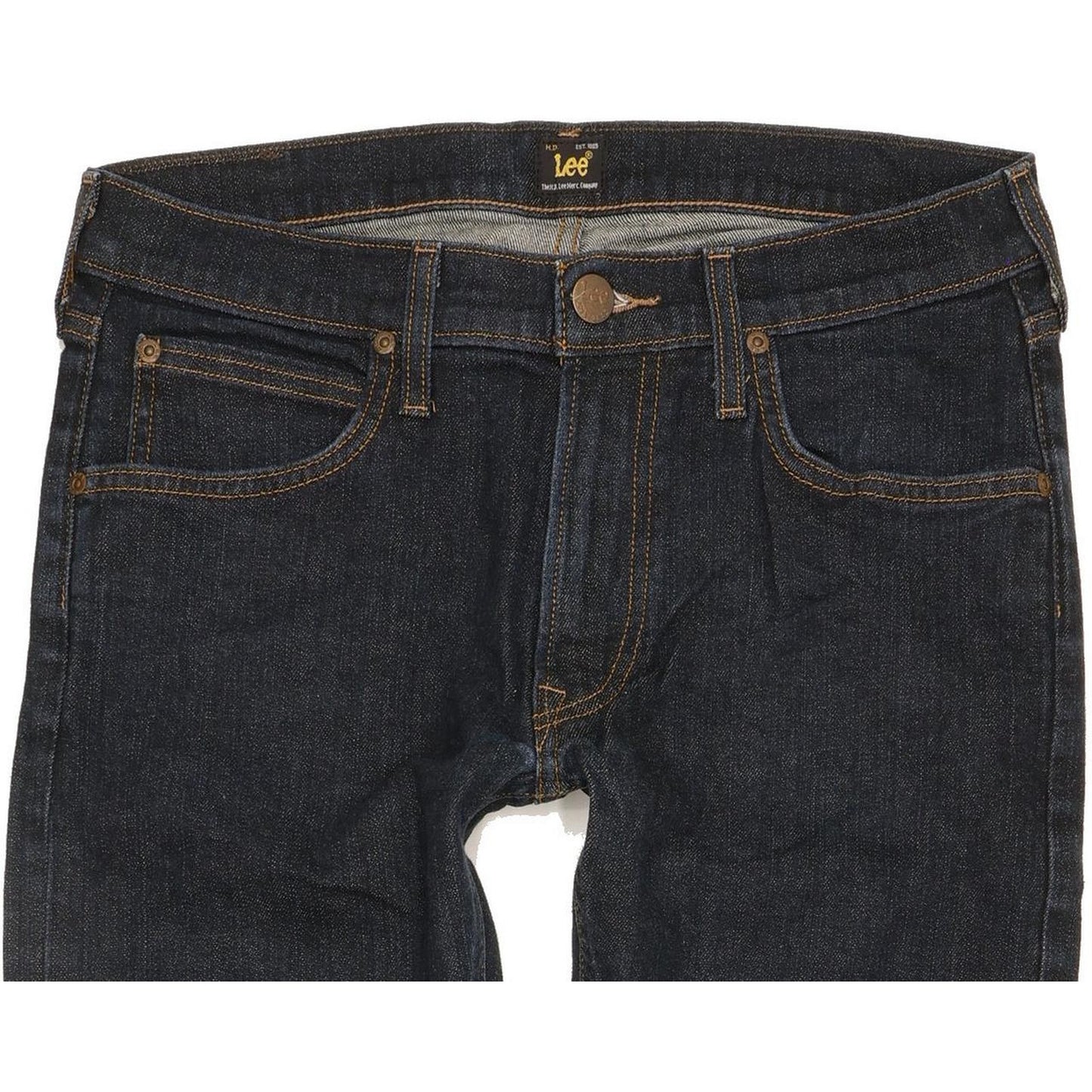 Lee Luke Men Navy Skinny Slim Stretch Jeans W31 L32