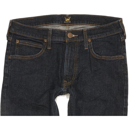 Lee Luke Men Navy Skinny Slim Stretch Jeans W31 L32