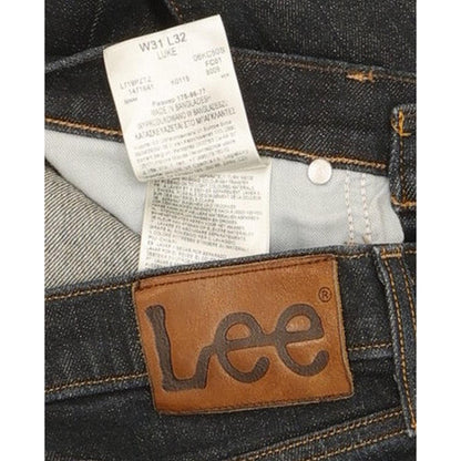 Lee Luke Men Navy Skinny Slim Stretch Jeans W31 L32