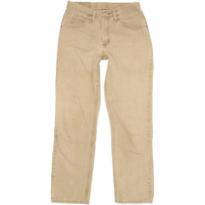 Wrangler Men Beige Straight Regular Jeans W30 L32