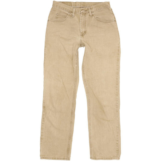 Wrangler Men Beige Straight Regular Jeans W30 L32