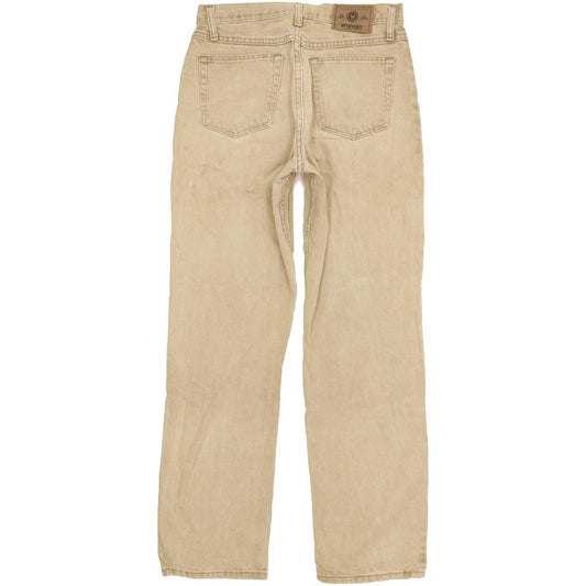 Wrangler Men Beige Straight Regular Jeans W30 L32