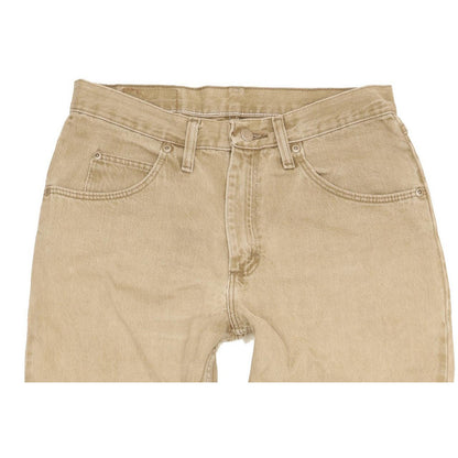 Wrangler Men Beige Straight Regular Jeans W30 L32