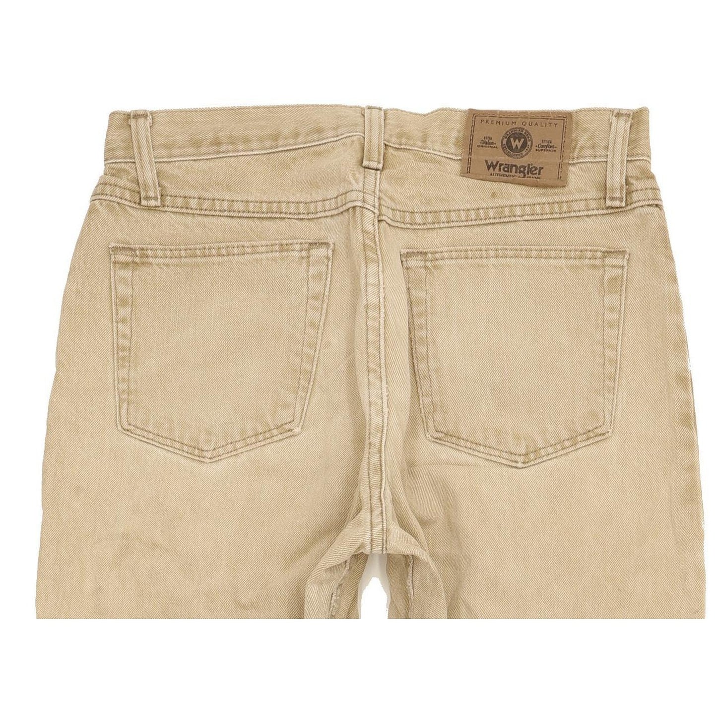 Wrangler Men Beige Straight Regular Jeans W30 L32