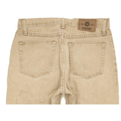 Wrangler Men Beige Straight Regular Jeans W30 L32