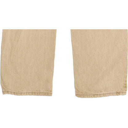 Wrangler Men Beige Straight Regular Jeans W30 L32