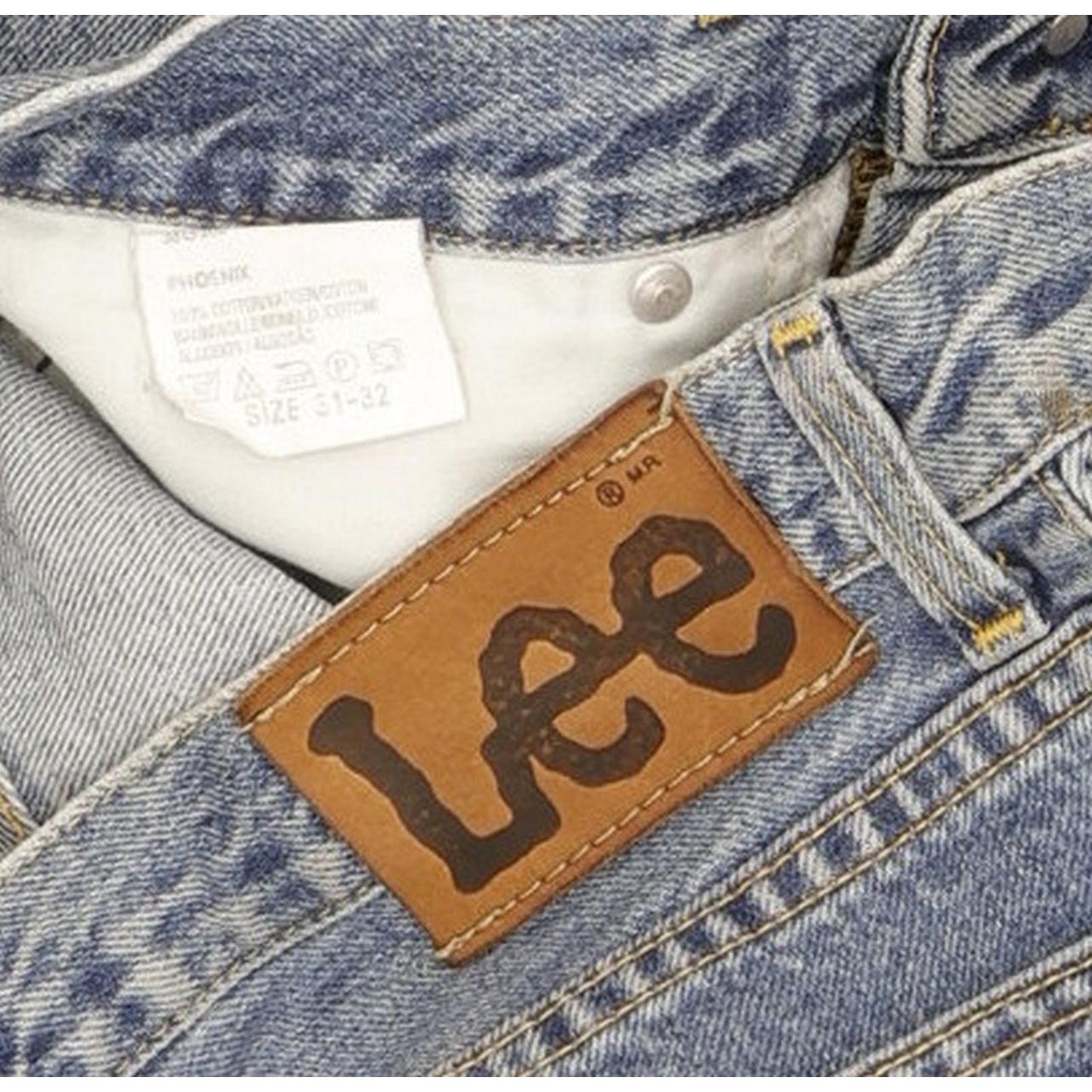Lee Phoenix Men Blue Straight Regular Jeans W31 L32