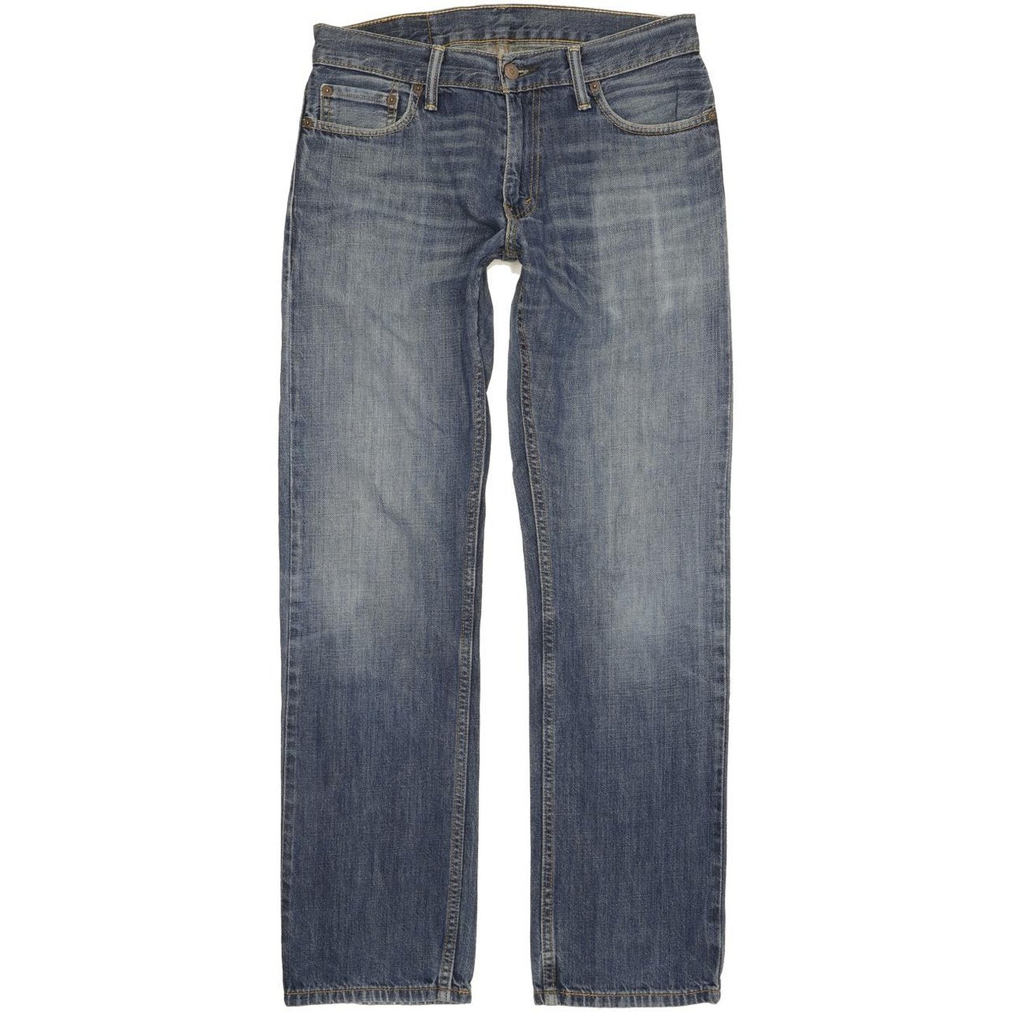 Levi's 514 Men Blue Straight Slim Jeans W30 L31