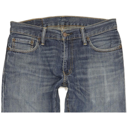 Levi's 514 Men Blue Straight Slim Jeans W30 L31