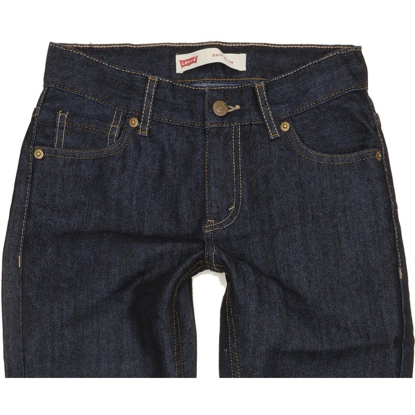 Levi's 511 Kids Navy Straight Slim Jeans W26 L26