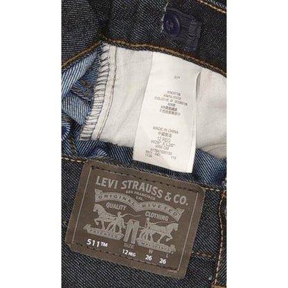 Levi's 511 Kids Navy Straight Slim Jeans W26 L26