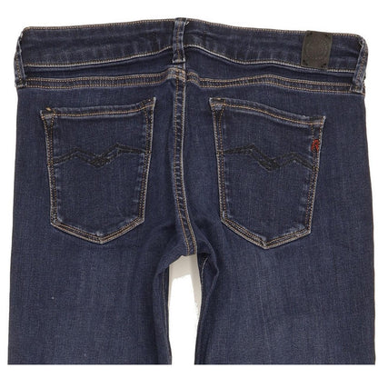 Replay Women Blue Skinny Slim Stretch Jeans W28 L31