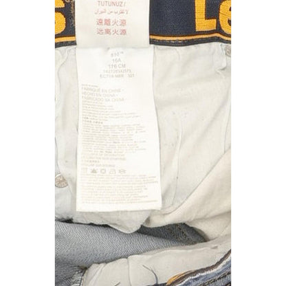 Levi's 510 Kids Blue Skinny Slim Jeans W26 L30