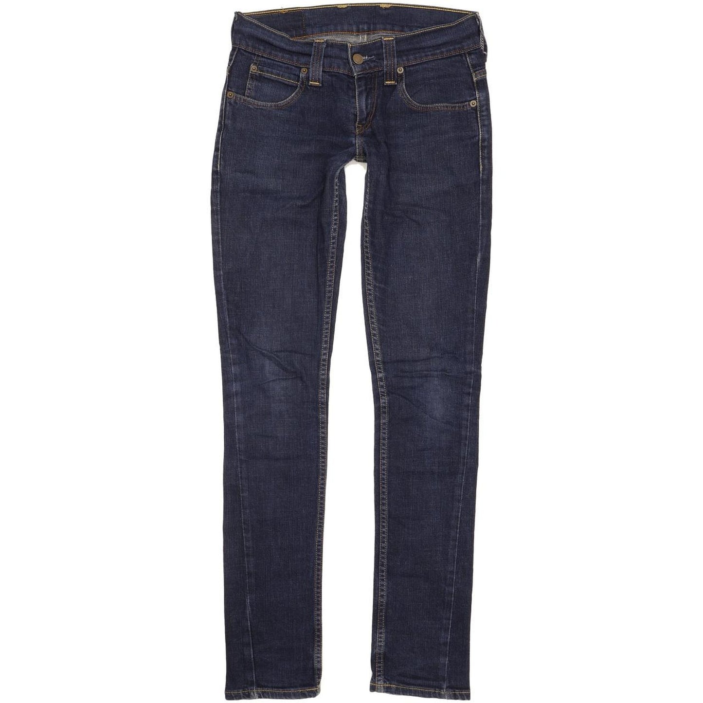 Levi's 603 Women Blue Straight Slim Stretch Jeans W27 L34