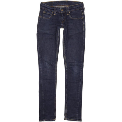 Levi's 603 Women Blue Straight Slim Stretch Jeans W27 L34