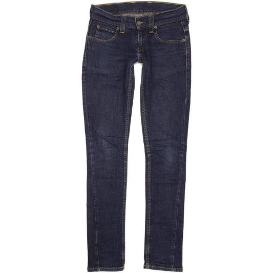 Levi's 603 Women Blue Straight Slim Stretch Jeans W27 L34